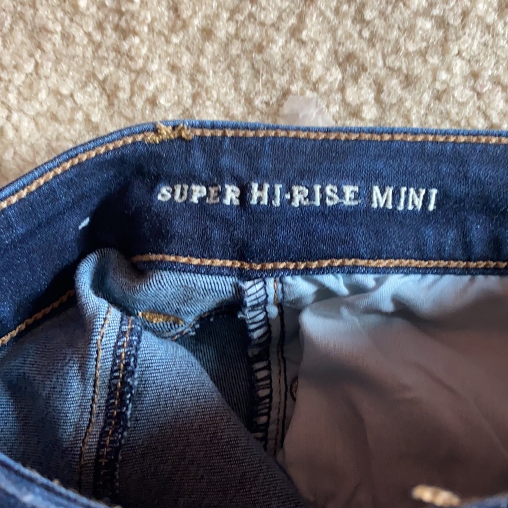 high rise mini skirt - Picture 6 of 6